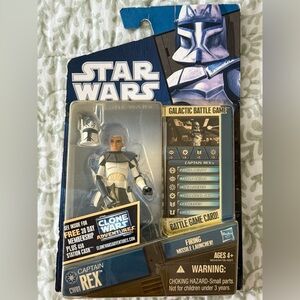 Star Wars The Clone Wars Captain Rex CW01 Action Figure (2010 Hasbro) NIB